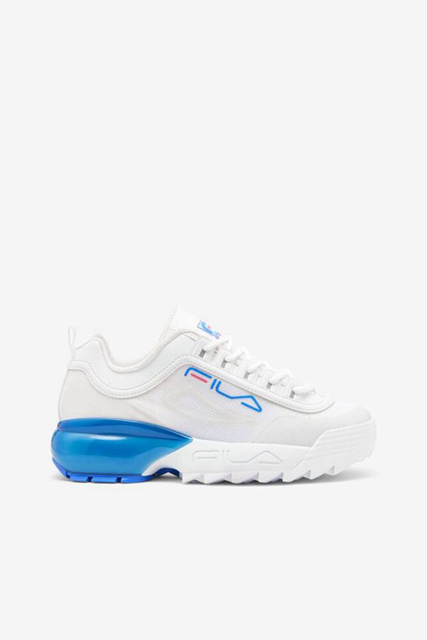 Fila Disruptor 2A Women's Sneakers - White/Blue,NZ 465-13729